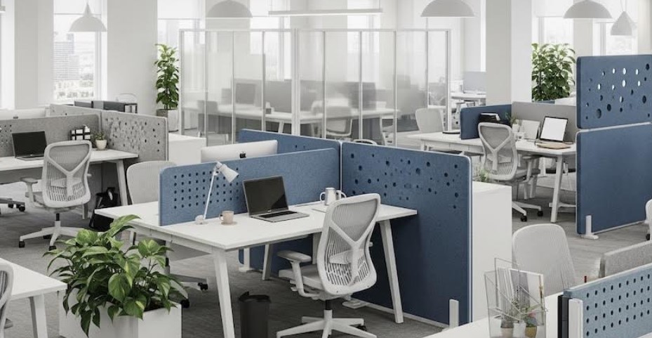 Kodėl verta investuoti į akustines pertvaras – darbuotojų produktyvumo paslaptis